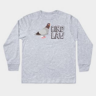 Bird Law Kids Long Sleeve T-Shirt